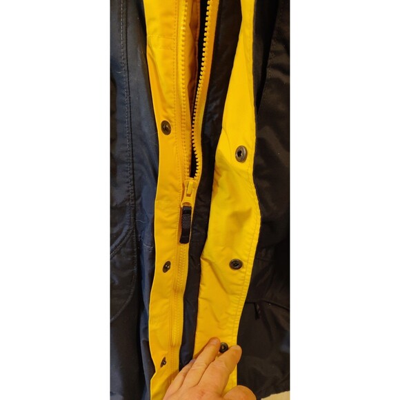 Vintage 90s Columbia Mens Large Pull Out Hooded Puffer Jacket - Picture 7 of 15